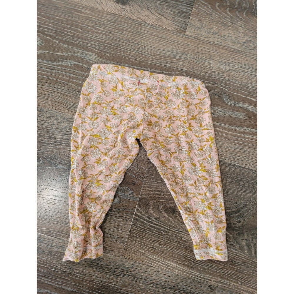 Milk Barn Bamboo Floral Print Leggings Soft Comfy Casual Everyday 3-6 Months #9